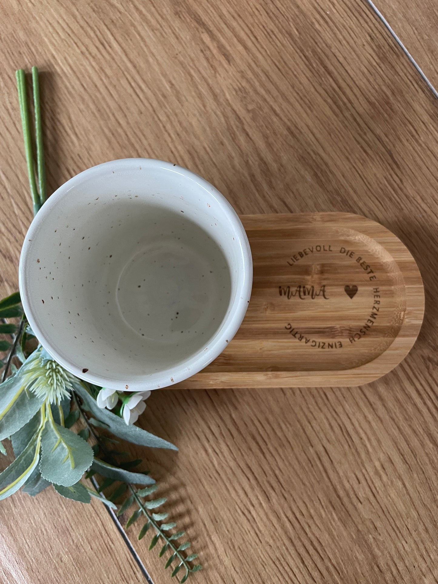 "Mama" Geschenkeset, Tablett und Becher