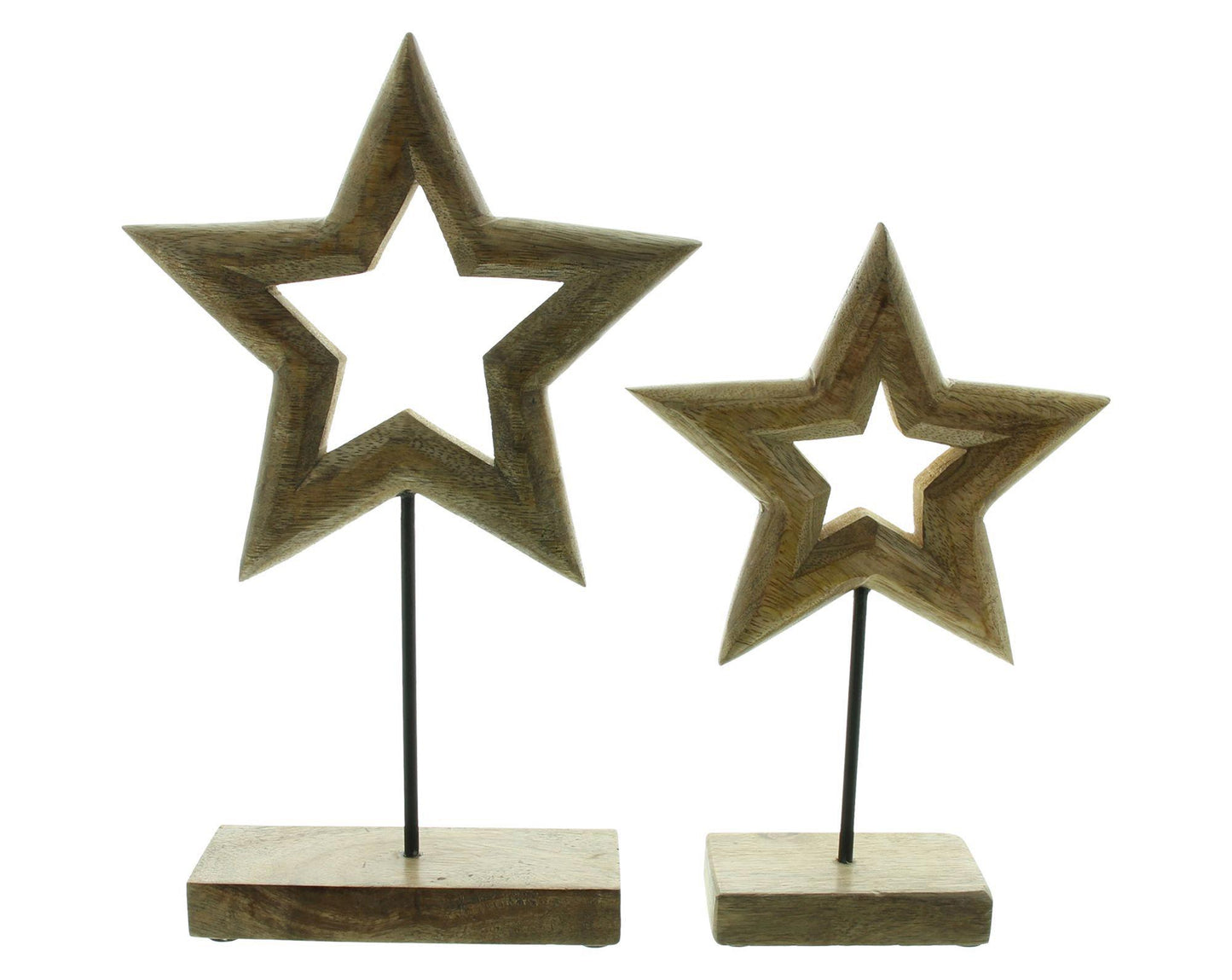 Weihnachtsdeko "Stern" 2er Set