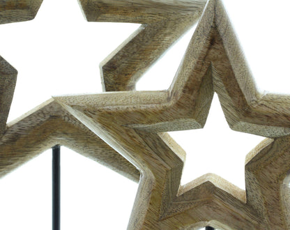 Weihnachtsdeko "Stern" 2er Set