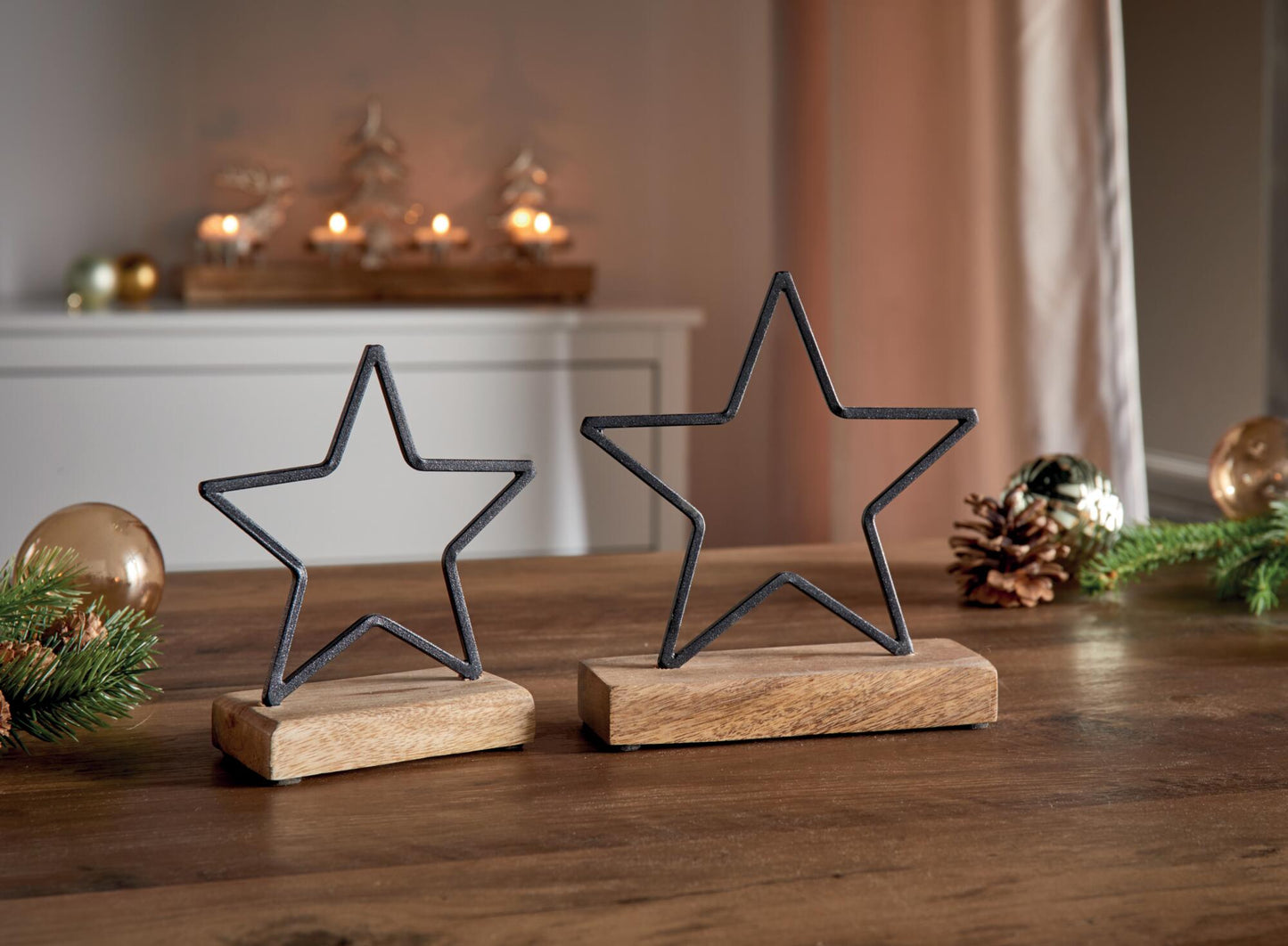 Stern "Schwarz" 2er Set