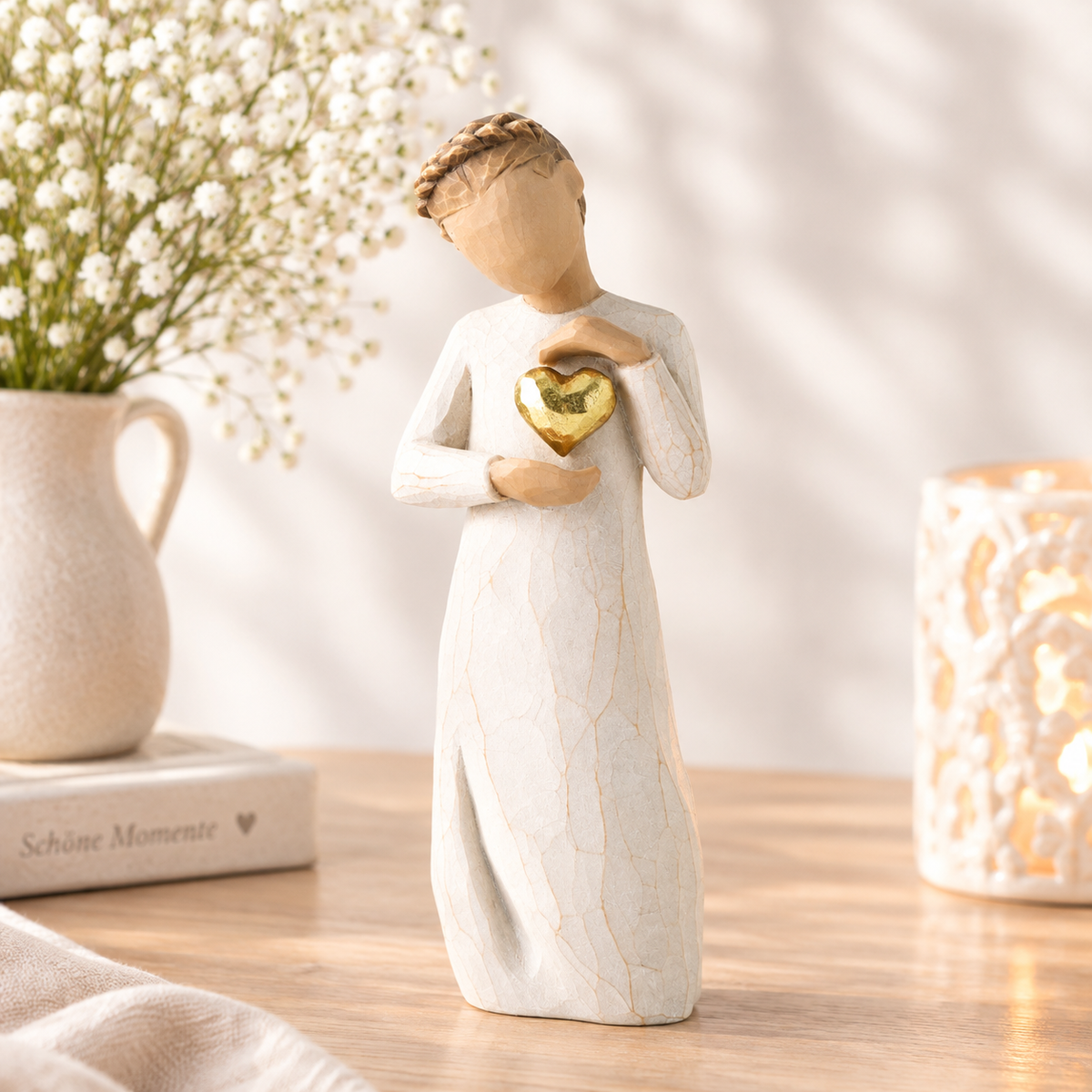 Willow Tree Keepsake - Erinnerungsfigur "Für immer im Herzen behalten"