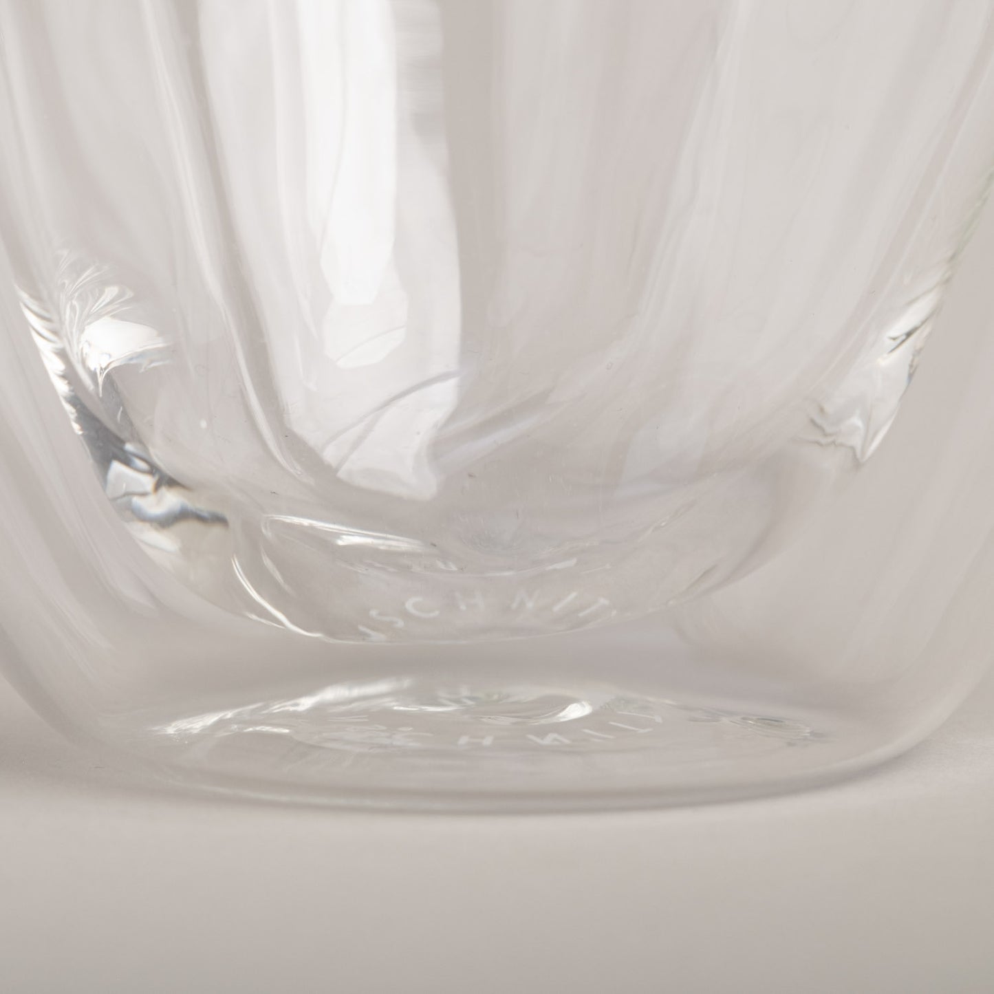 Eulenschnitt Doppelwandiges Herzglas 200 ml