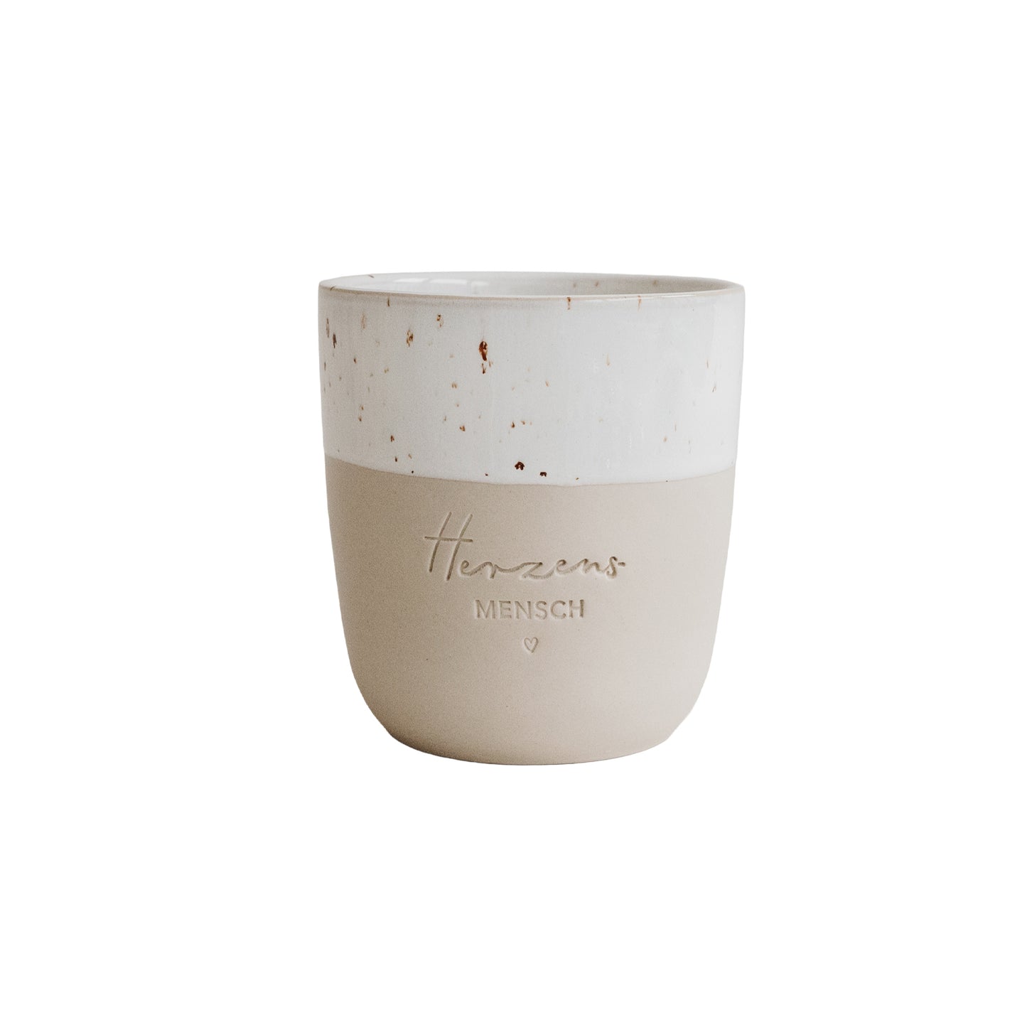 Eulenschnitt Limitierter Becher Herzensmensch, 320 ml
