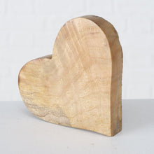 Lade das Bild in den Galerie-Viewer, Dekoaufsteller Percha, aufgestelltes Herz, 2 tlg. Set
