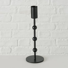 Lade das Bild in den Galerie-Viewer, Kerzenleuchter - Set &quot;Kimberley&quot;, 2-teilig in Schwarz
