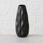 Vase "Luana" aus Keramik, Farbe schwarz, zwei Varianten, skandinavischer Style